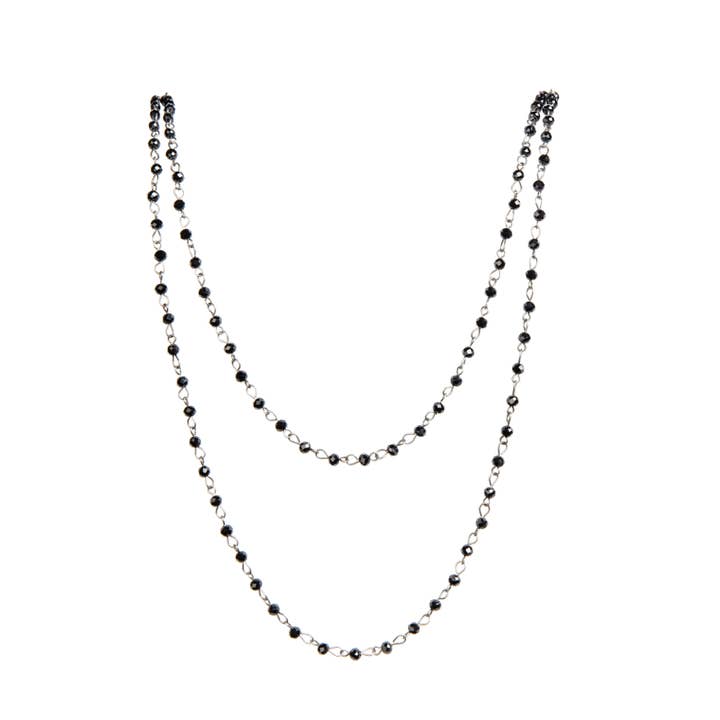 Ole - Wholesale Beaded/Pearl Necklace - Crystal Beaded Necklaces N1163-15-WH
