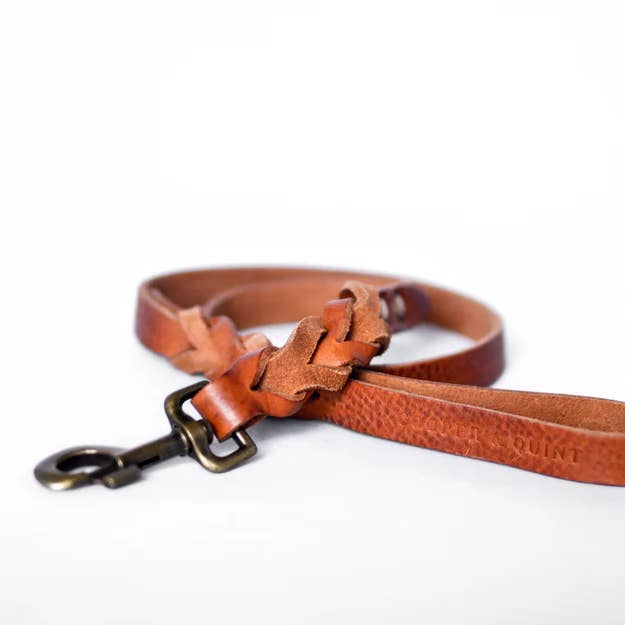 Trela Torcida para Cão | Camel (Conhaque) por atacado de Cooper & Quint Dog Accessories