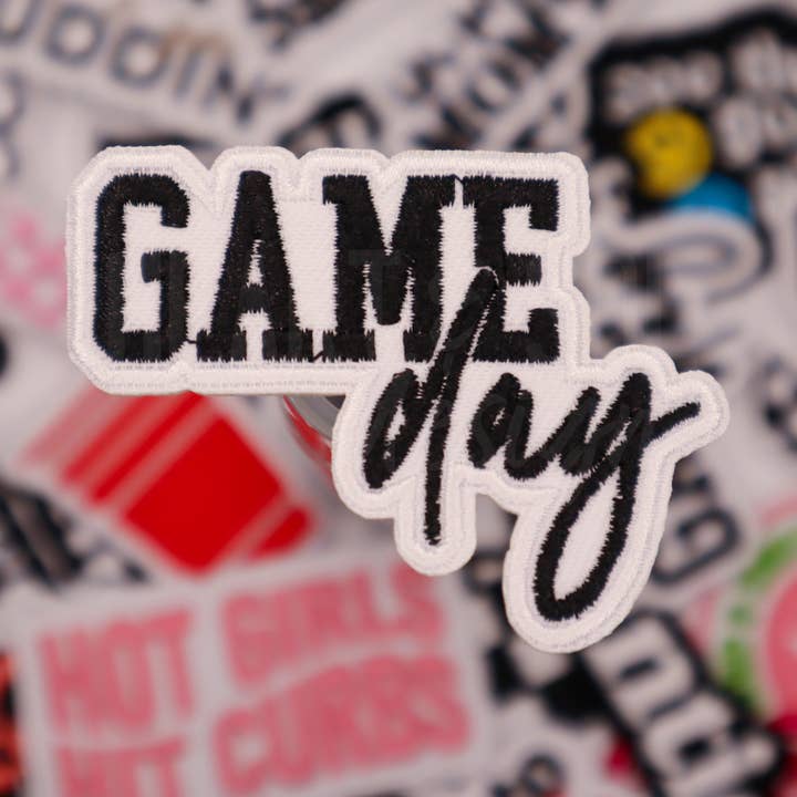 GAME DAY patch for wholesale by Heart & Sol Design