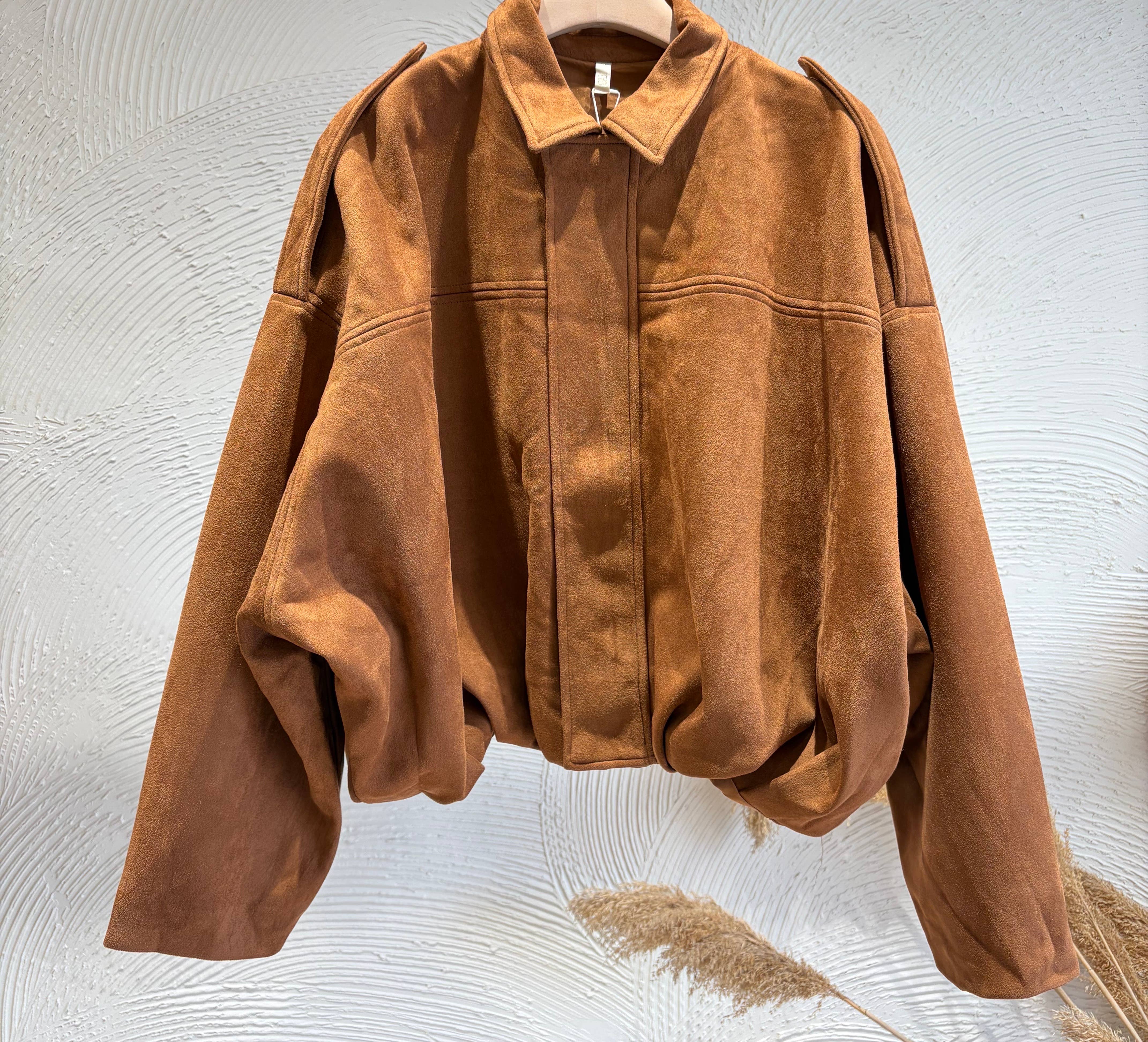 SWEET MAGIC MODA Y COMPLEMENTOS - Wholesale Jacket - Women's - SUEDE JACKET0