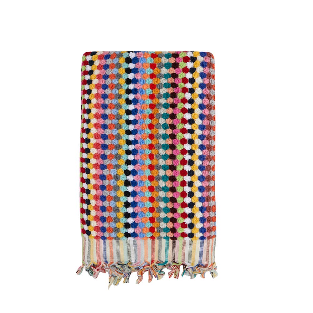 Kikoya - Wholesale Bath Towel - Pompom Bubble Handloom Bath Turkish Towels Farmhouse Decor46