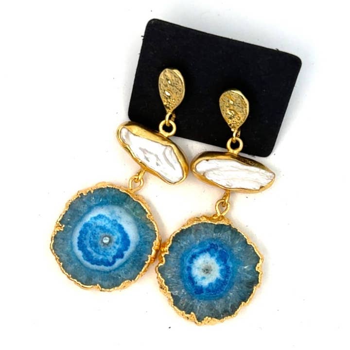 Boucles d'oreilles Jayde Statement pour la vente par GemAddicted