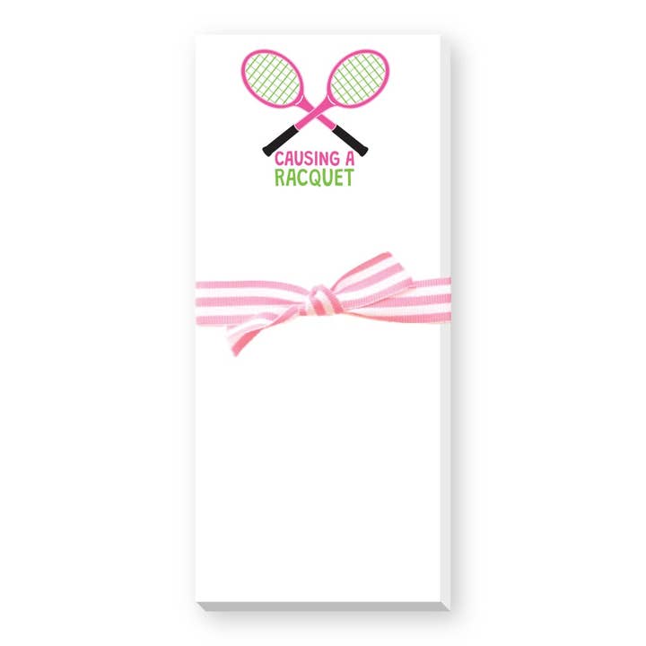 VEROORZAKEN EEN RACKET TENNIS DUN NOTITIEBLOK voor wholesale door Donovan Designs
