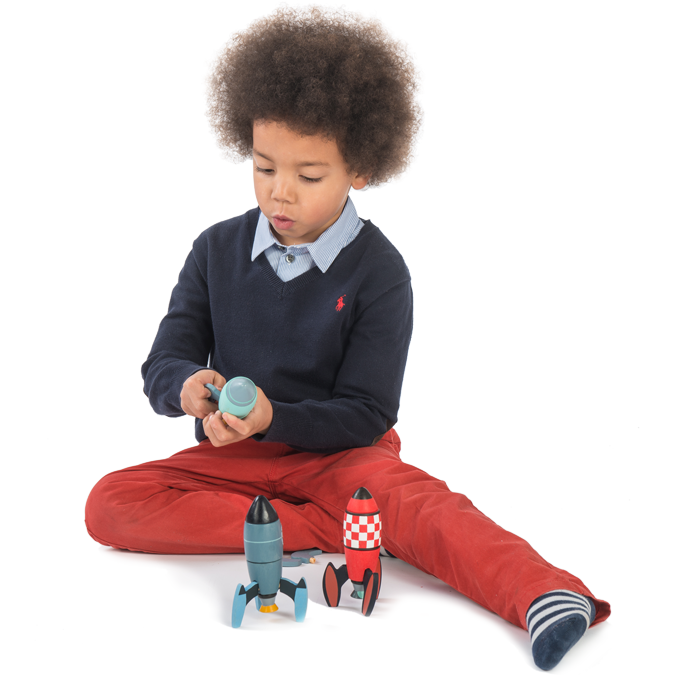 ThreadBear Design UK/EU – wholesale Toy set – Kids – Rocket Construction3