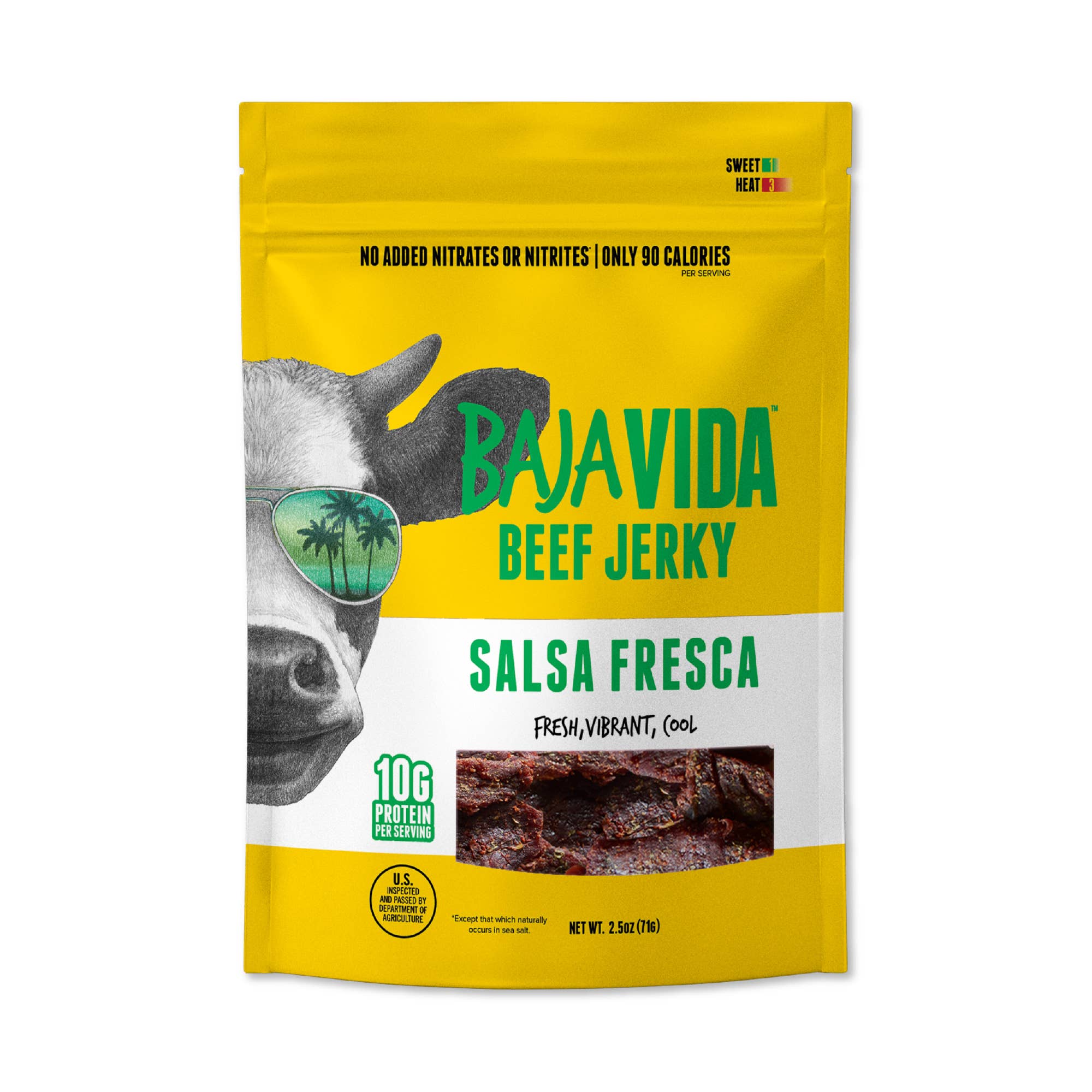 Baja Vida Snacks - Wholesale Jerky - Baja Vida Beef Jerky - Salsa Fresca1