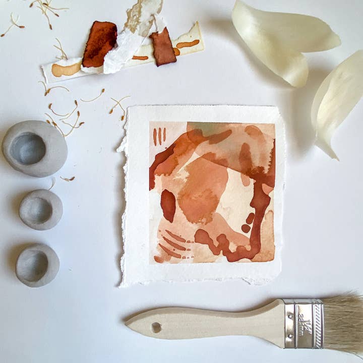 Un éclaboussures de bleu pour la vente par Willow Bay Studio