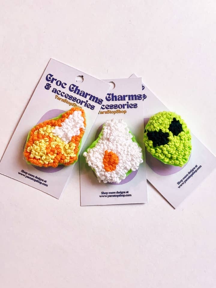 Breloques Croc pour la vente par Yarnstopshop