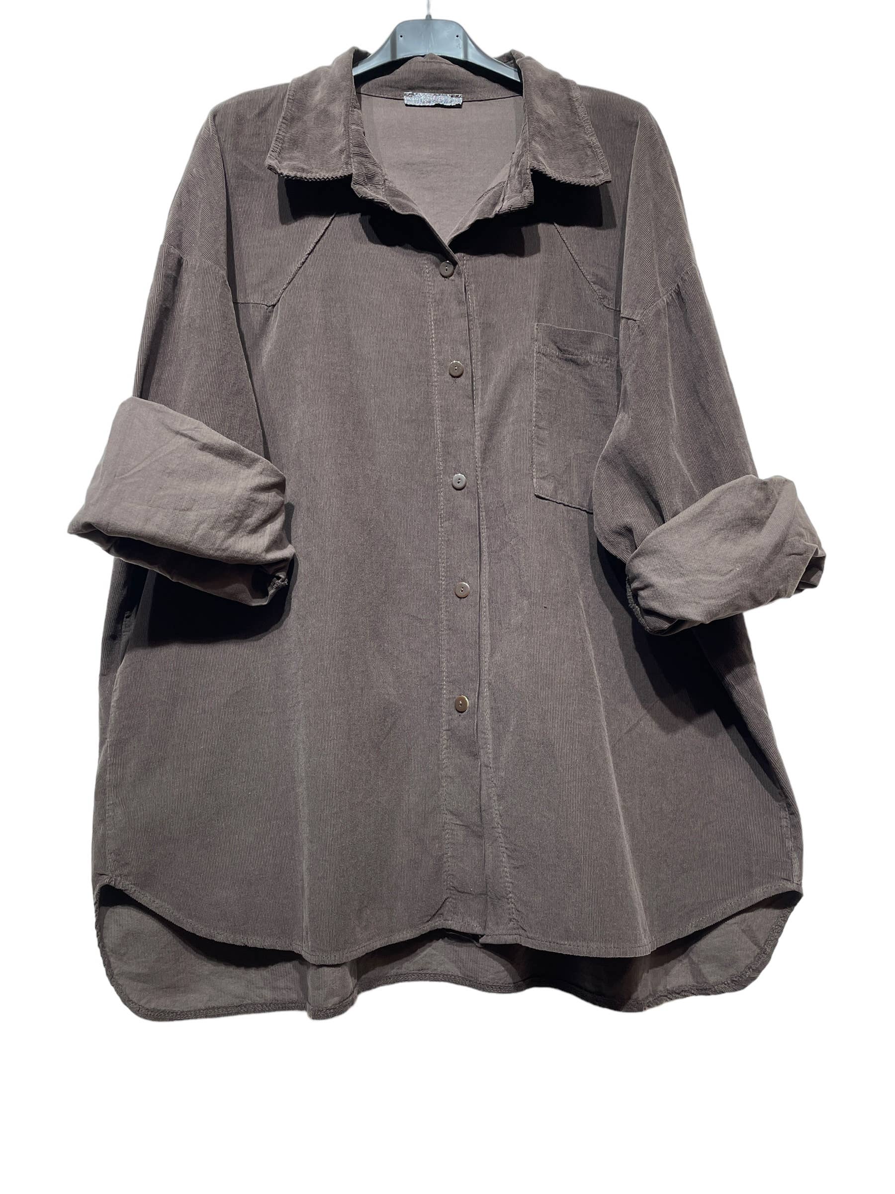 LINEN & COTTON HOUSE – Engroshandel Skjorte med buttondown – til kvinder – 4942 fløjlsbluse til efterår og vinter10