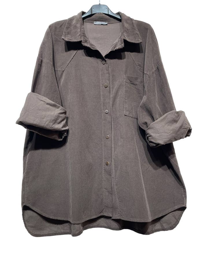 LINEN & COTTON HOUSE – Engroshandel Skjorte med buttondown – til kvinder – 4942 fløjlsbluse til efterår og vinter10