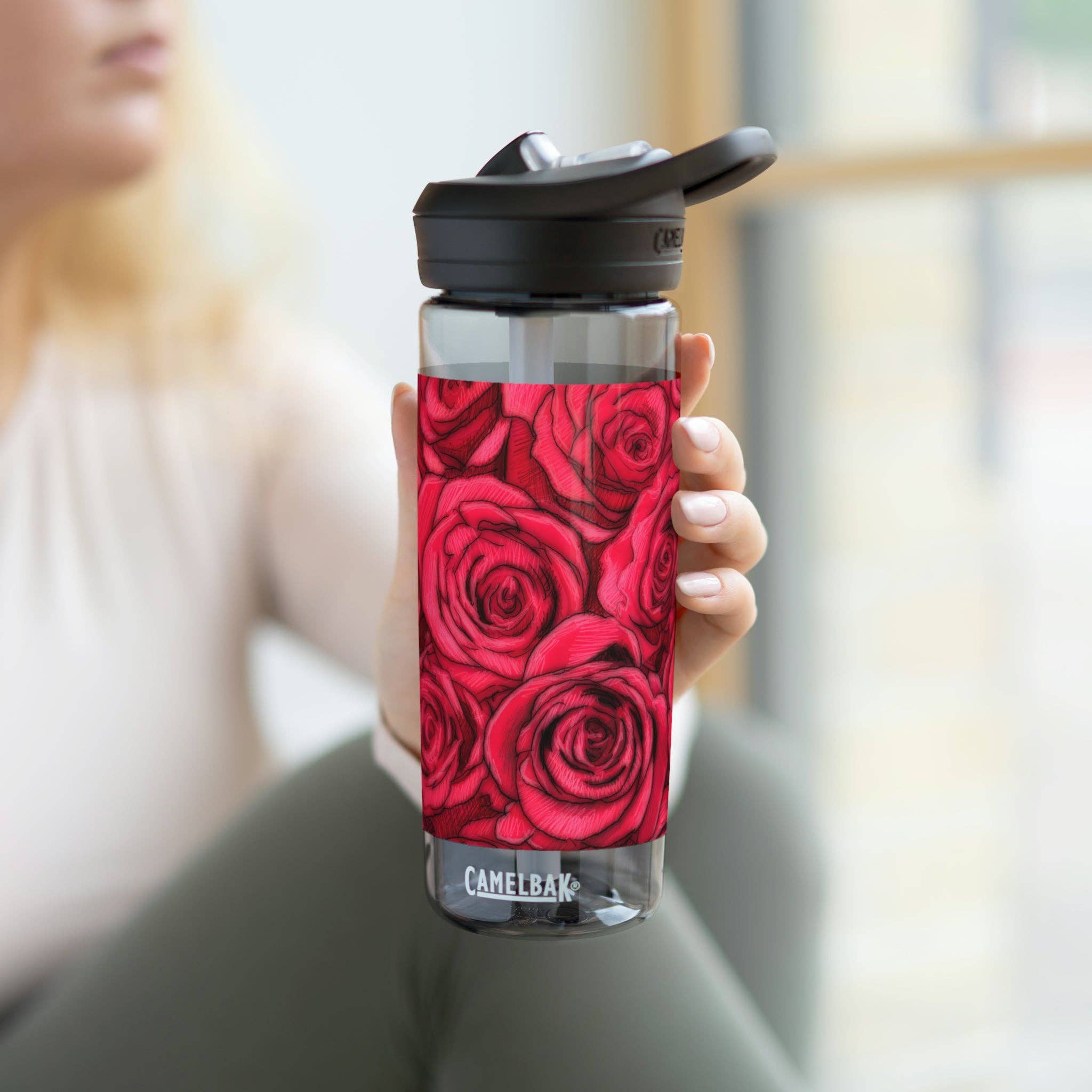 Charcoal Rose Top CamelBak Eddy®  Water Bottle, 20oz for wholesale on Faire6