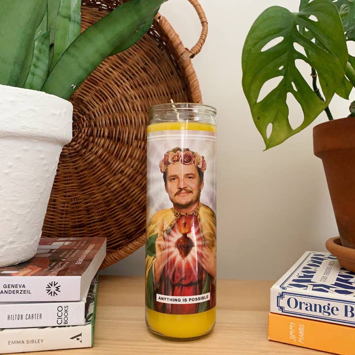 Saint Pedro Pascal | The Last Of Us | Narcos | Prayer Candle for wholesale by Ain't Saint