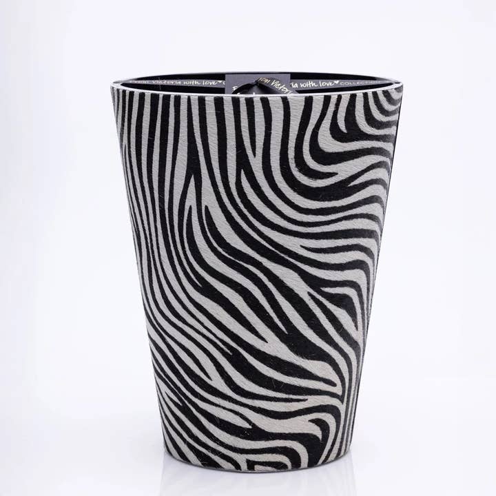 Sable Decorative Scented Design Candle - Zebra Black for wholesale on Faire2