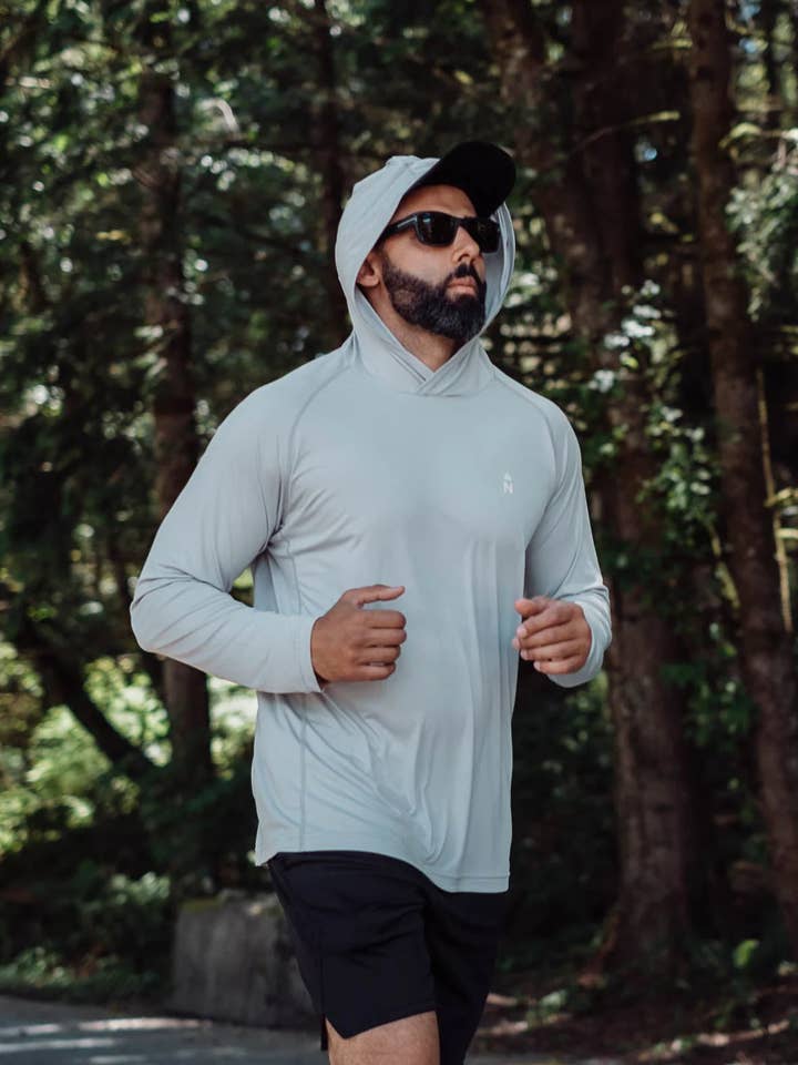 Northbound Gear - Wholesale Hoodie – Men's - UPF 50 Summer Cooling Hoodie – Lightweight Sun Protection9