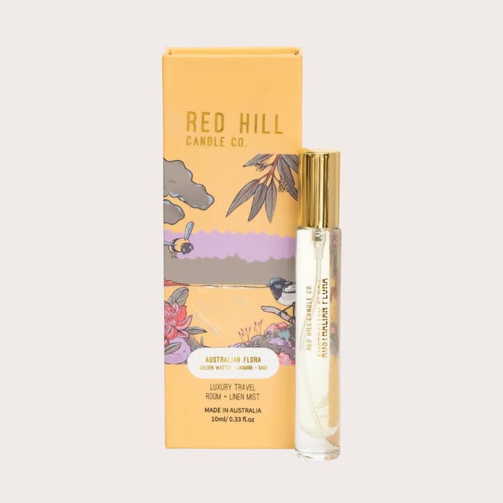 Australian Flora Luxury Travel Room Mist & Linen Spray for wholesale by Red Hill Candle Co.
