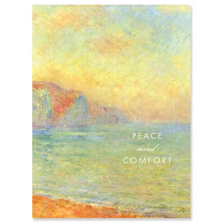 LIGHT SYMPATHY GREETING CARD 4.5 x 6.25" for wholesale by Calypso Cards LLC