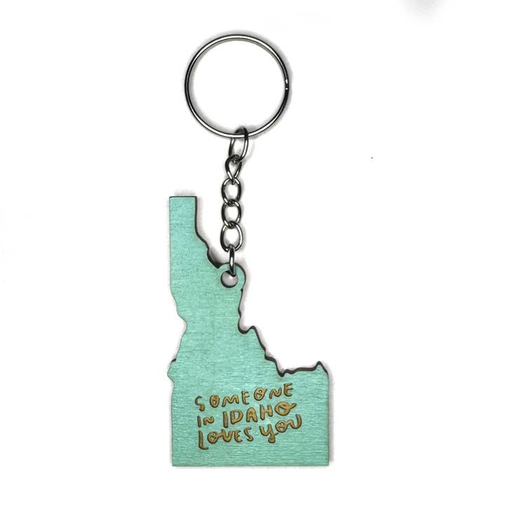 Someone in Idaho Loves You Keychain for wholesale by SnowMade