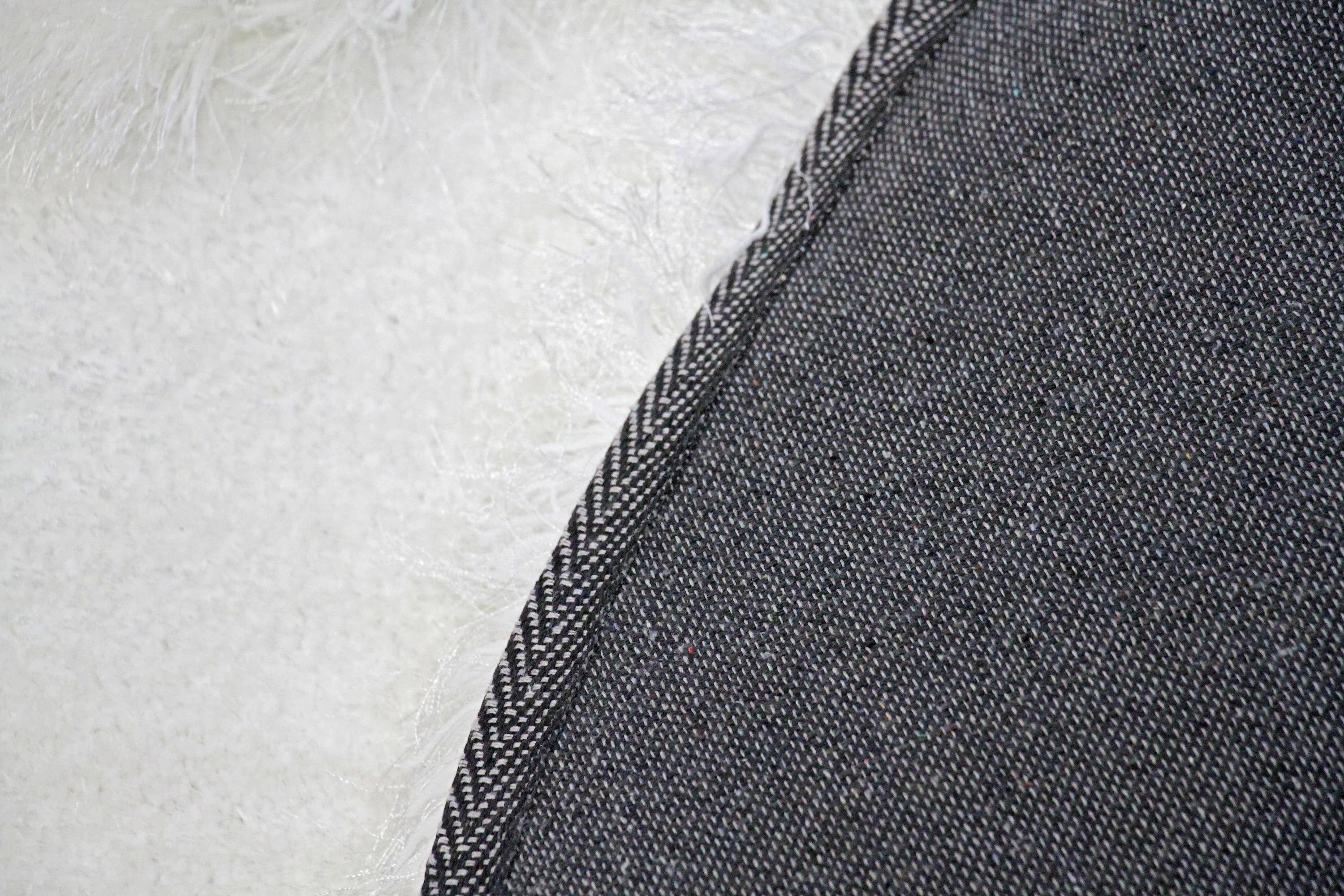 Amazing Rugs - Wholesale Area Rug - Double Heart Shape Hand Tufted 4-inch Thick Shag Area Rug6