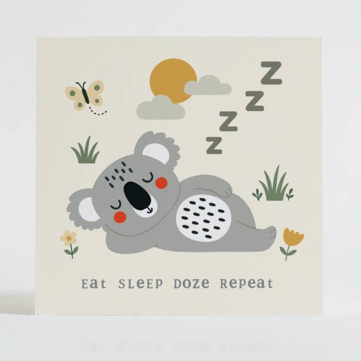Eat Sleep Doze Repeat for wholesale by Brilliantly Brave