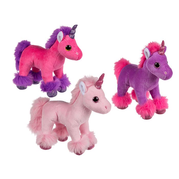 Plush unicorn, for wholesale by Out of the blue KG