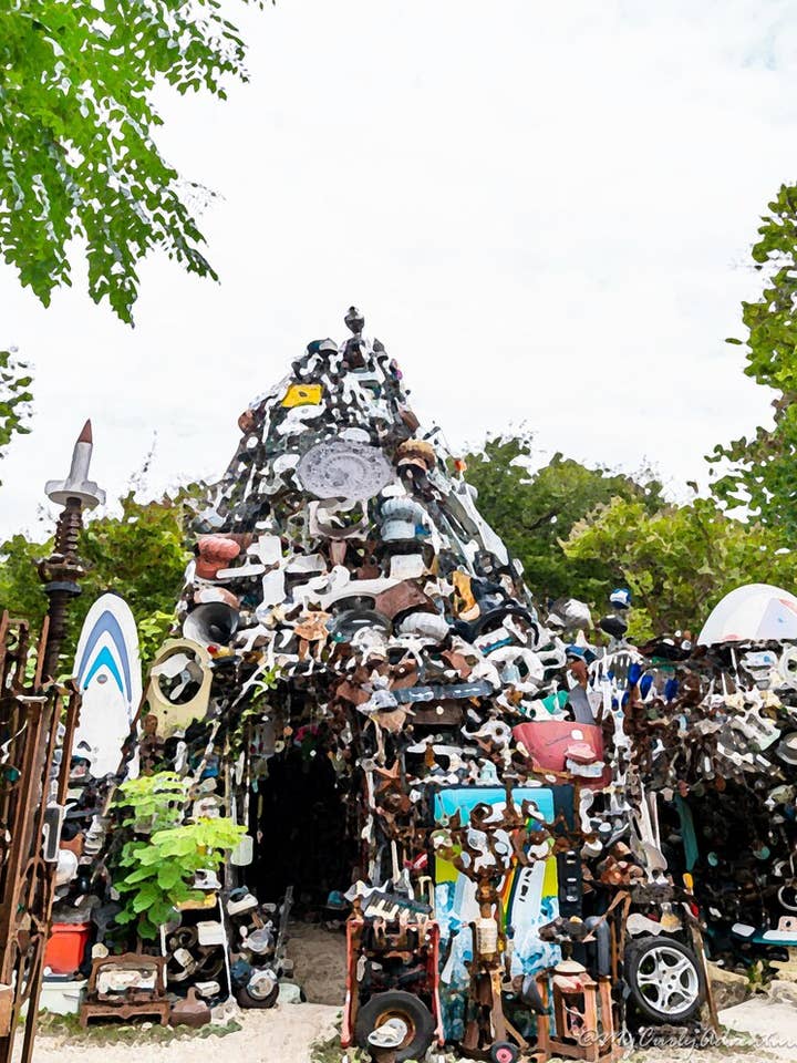 Watercolor Digital Prints - Cathedral of Junk for wholesale by My Curly Adventures