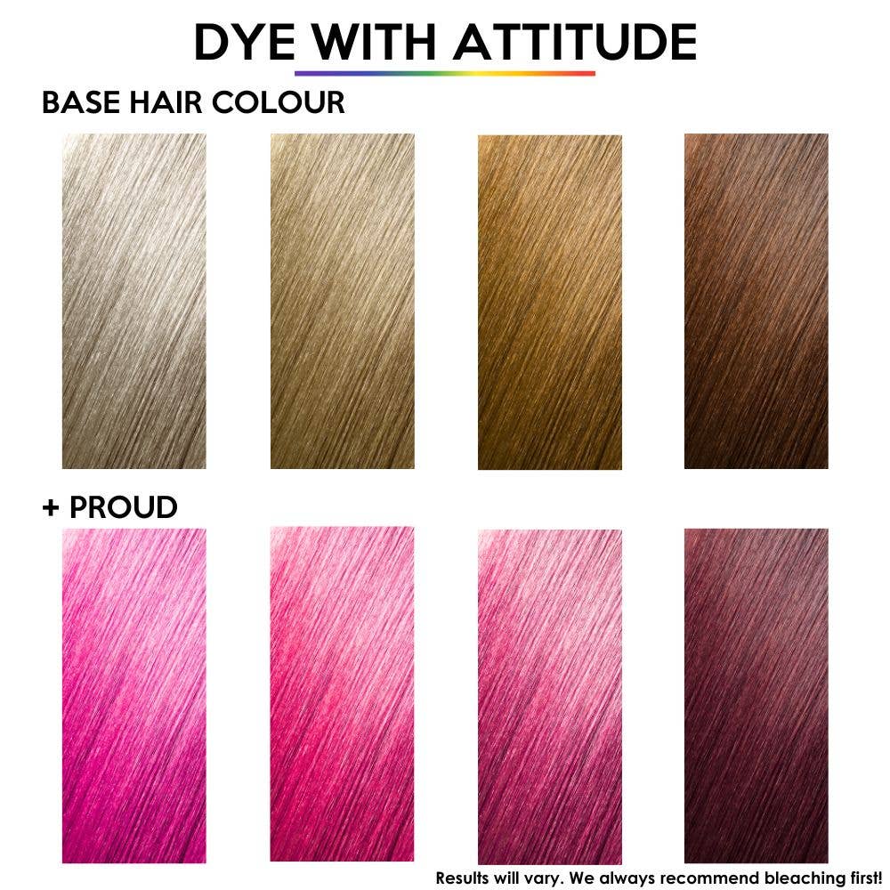 Attitude Hair Dye - Wholesale Haarverf - Proud UV Roze Haarverf - Veganistisch en dierproefvrij4
