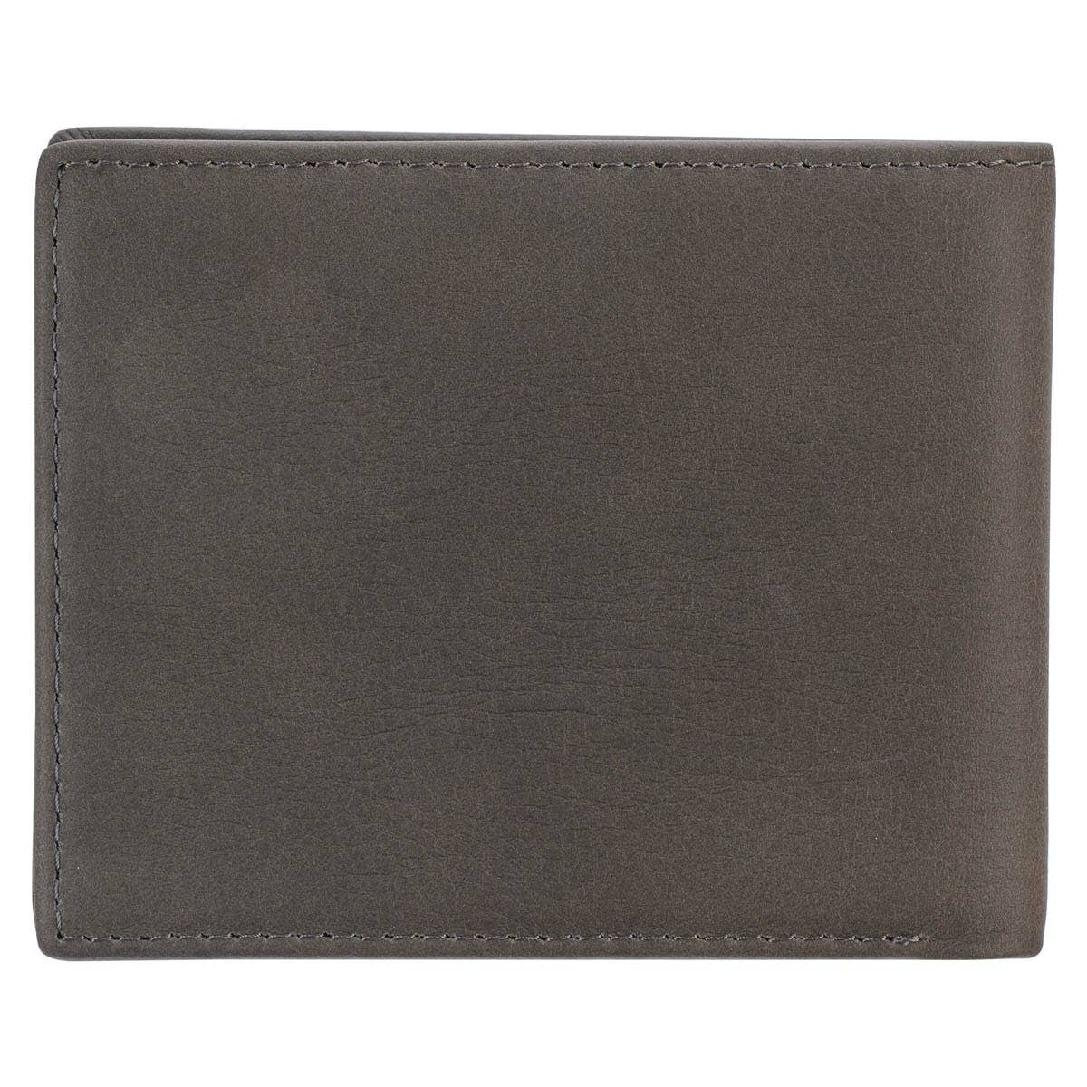 Christian Art Gifts - Vente Portefeuille – homme - Portefeuille en cuir gris avec insigne du sel de la Terre1