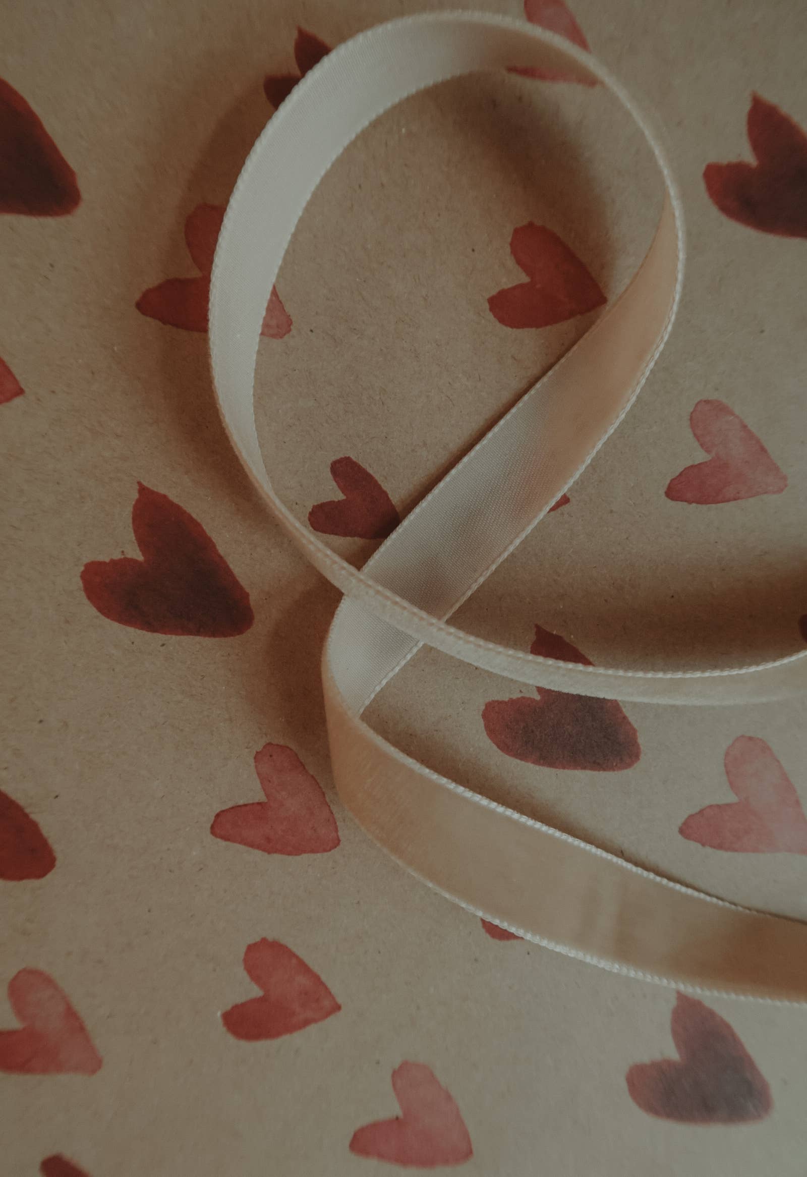 MyDesignPictures - Wholesale Ribbon - Gift Wrapping - Velvet ribbon BEIGE length 2,5m/width 16mm 1