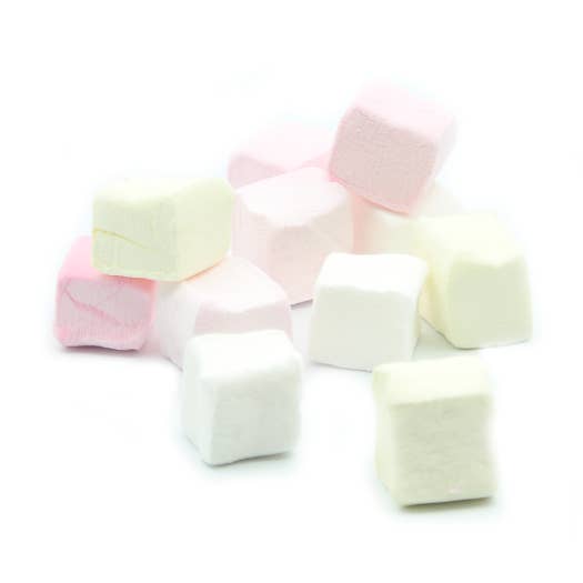BULK TUTTI FRUTTI MARSHMALLOW CUBES - 1Kg for wholesale by ADG Diffusion