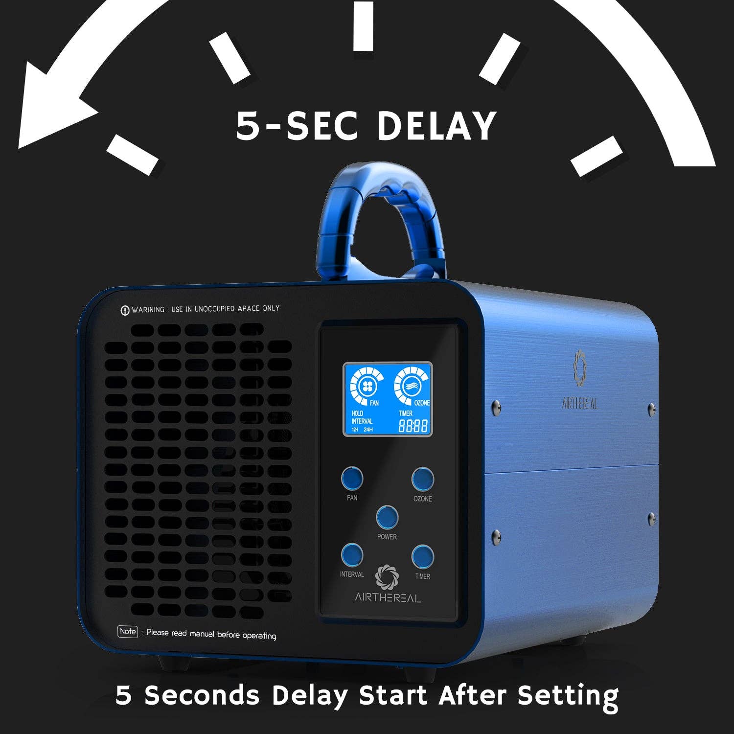 Airthereal - Wholesale Air Purifier - MA10K-PRODIGI Ozone Generator2