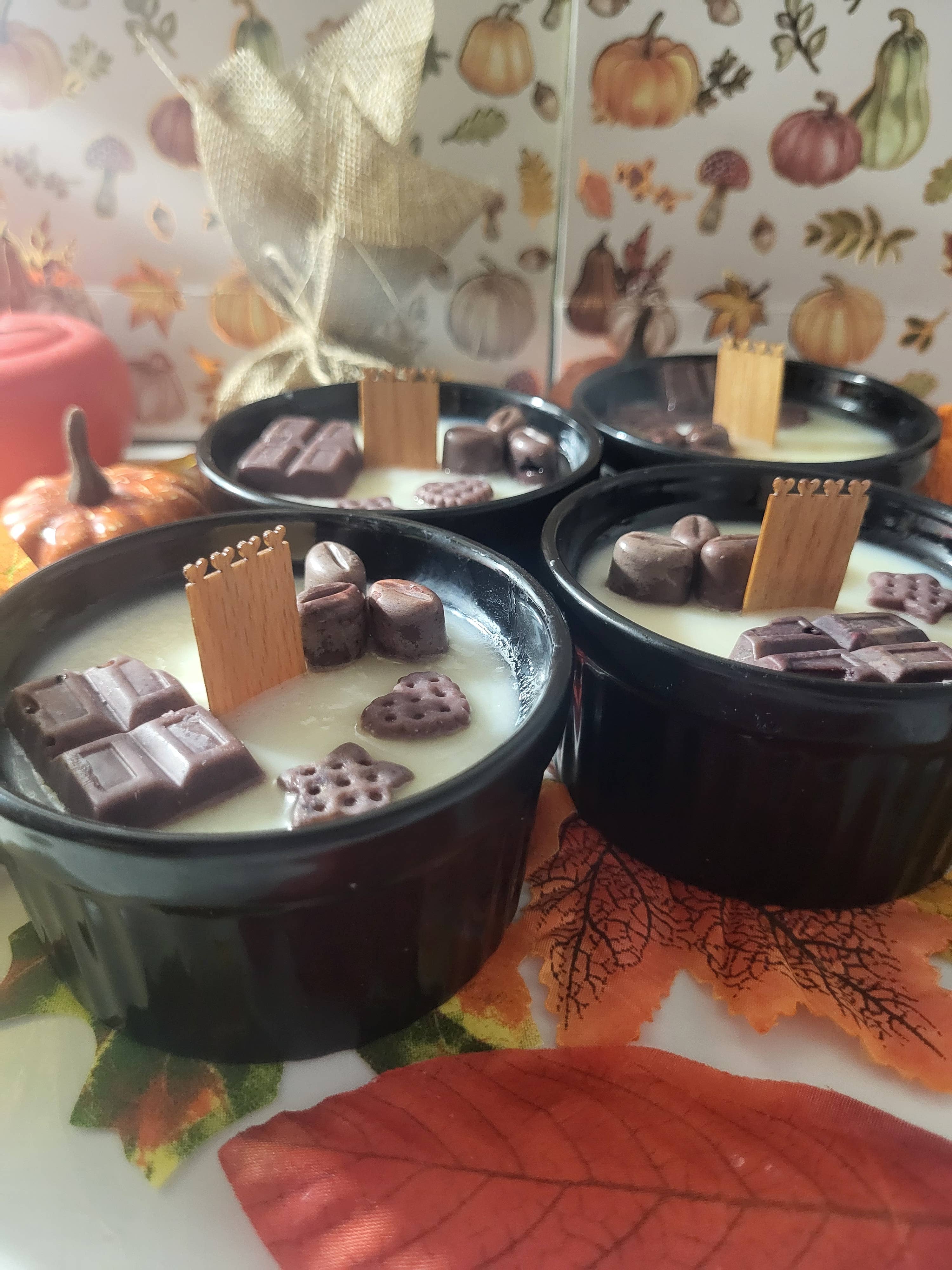 Llum del Sol - Wholesale Jar/Filled Candle - Vanilla Coffee & Dulce de Leche Soy Candle Hand-poured4