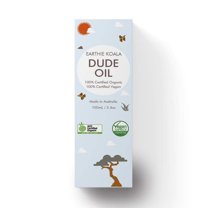 Dude Oil for engroshandel hos Earthie Koala