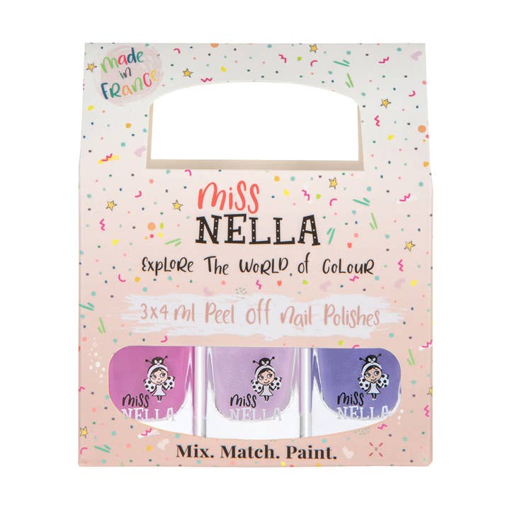 Pack de 3 vernis à ongles Purple Unicorn pour la vente par Miss Nella Canada