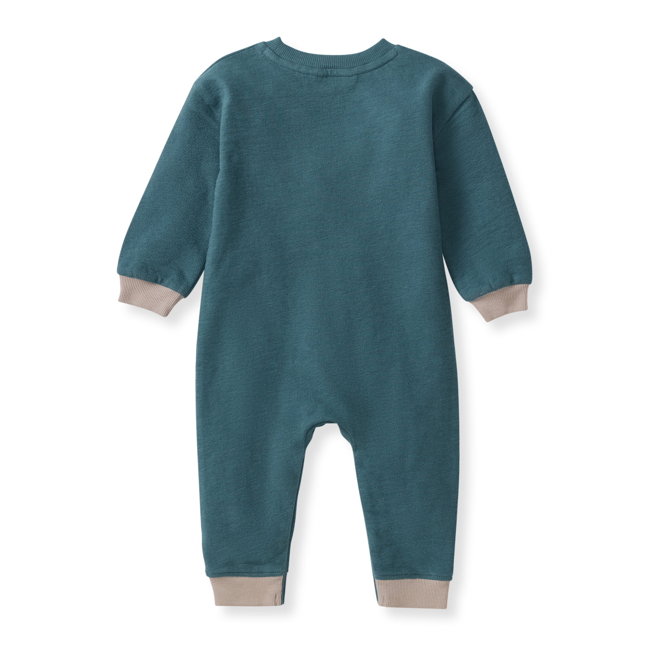 Burt's Bees Baby - Wholesale Jumpsuit - Baby - Textured Knit Baby Boy Jumpsuit1