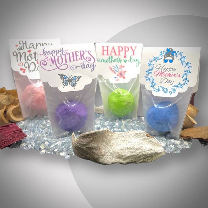 Seed Bombs - Mother's Day Themed - Mixed Colors - Canadian W for wholesale by Fuschia Designs Shop