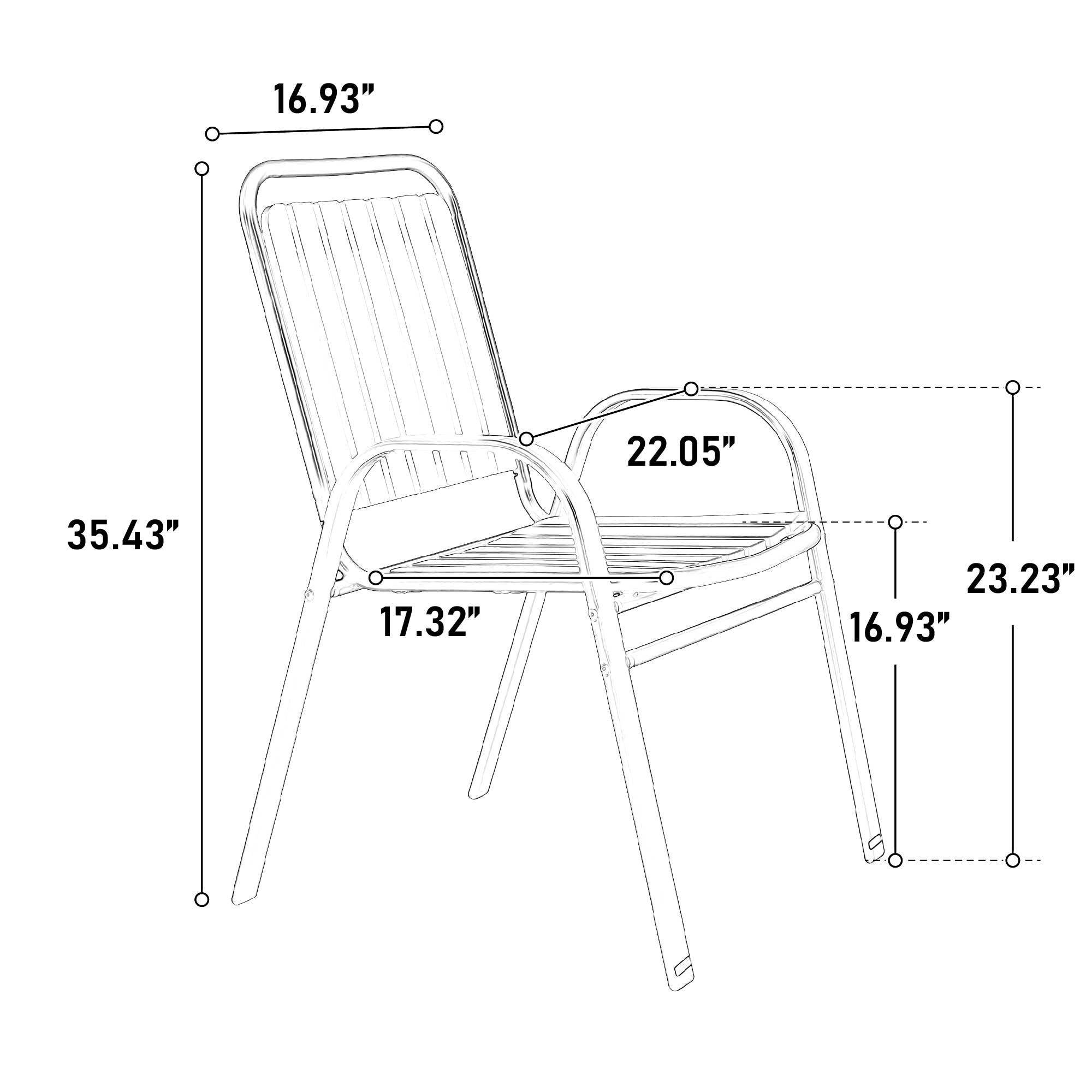 HOMYCASA DESIGN INC - Wholesale Patio Set - All-Weather Outdoor Patio Furniture Sets for Backyard Garden66