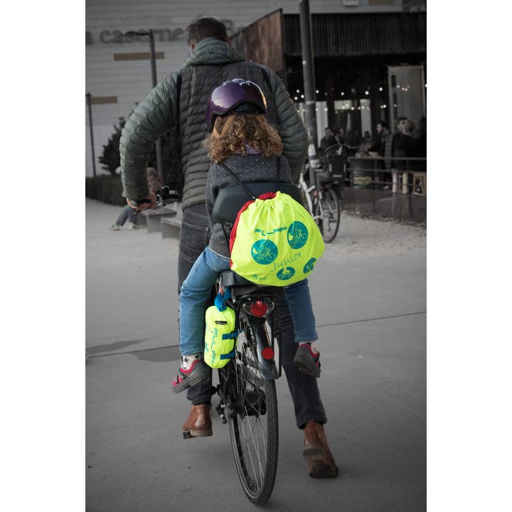 FULAP JR Multipurpose Children's Bicycle Poncho 1-12 Years Blue for wholesale on Faire