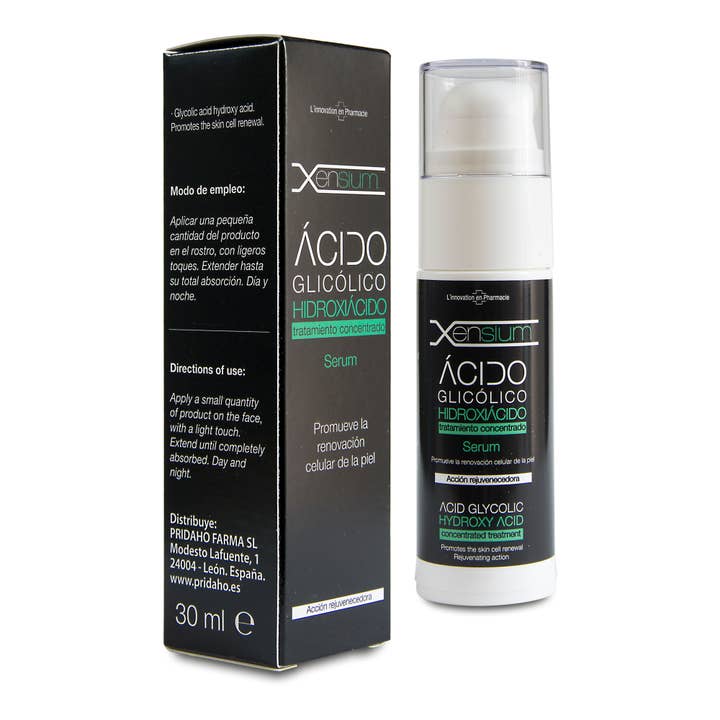 Pridahofarma - Venta al por mayor Sérum facial - XENSIUM Serum Ácido Glicólico Hidroxiácido 30 ml