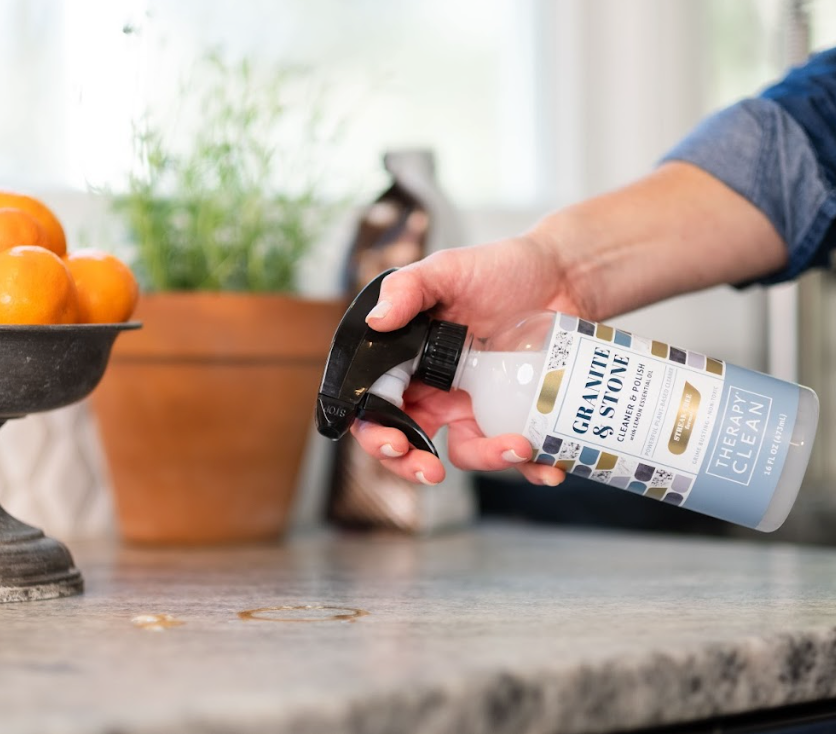 Therapy Clean - Vendita all'ingrosso Detergente per granito - Detergente e lucidante per granito e pietra, 16 oz6