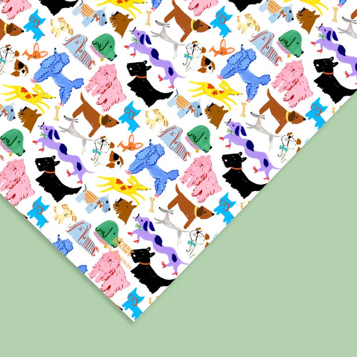 Eleanor Bowmer - Wholesale Flat Wrap - Dogs Gift Wrap