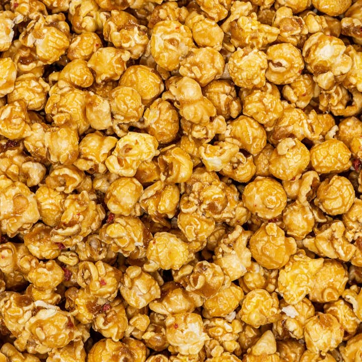 Nikki's Popcorn Company - Wholesale Popcorn - 4 Cup Peg Bag - Bourbon Bacon Caramel Popcorn2