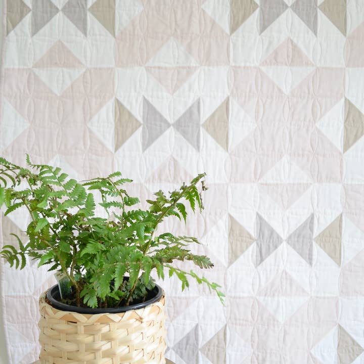 Sewn - Wholesale Craft Sewing Kit - Bedroom Quilt PAPER Pattern10