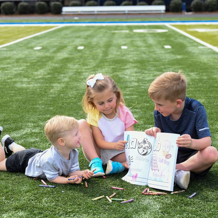 The Game Day Family - Wholesale Coloring Book - Kids & Baby - ABC's of Football: A Coloring and Activity Book for the Football-Loving Kid