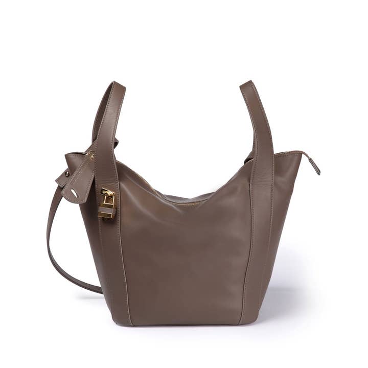 Holly petit sac en veau souple 3 en 1 – transformable, élégant, fonctionnel pour la vente par Roberta Gandolfi