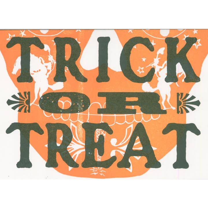 Bus eller godis hälsningskort för wholesale av Hatch Show Print