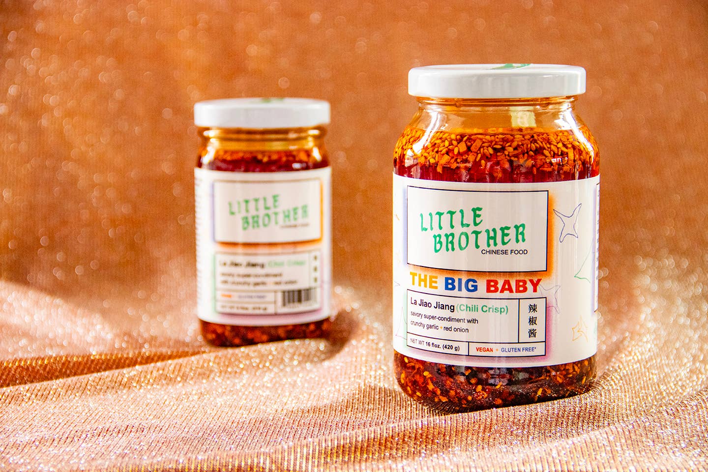 Little Brother Chinese Food - Wholesale Hot Sauce - La Jiao Jiang (Chili Crisp): THE BIG BABY1