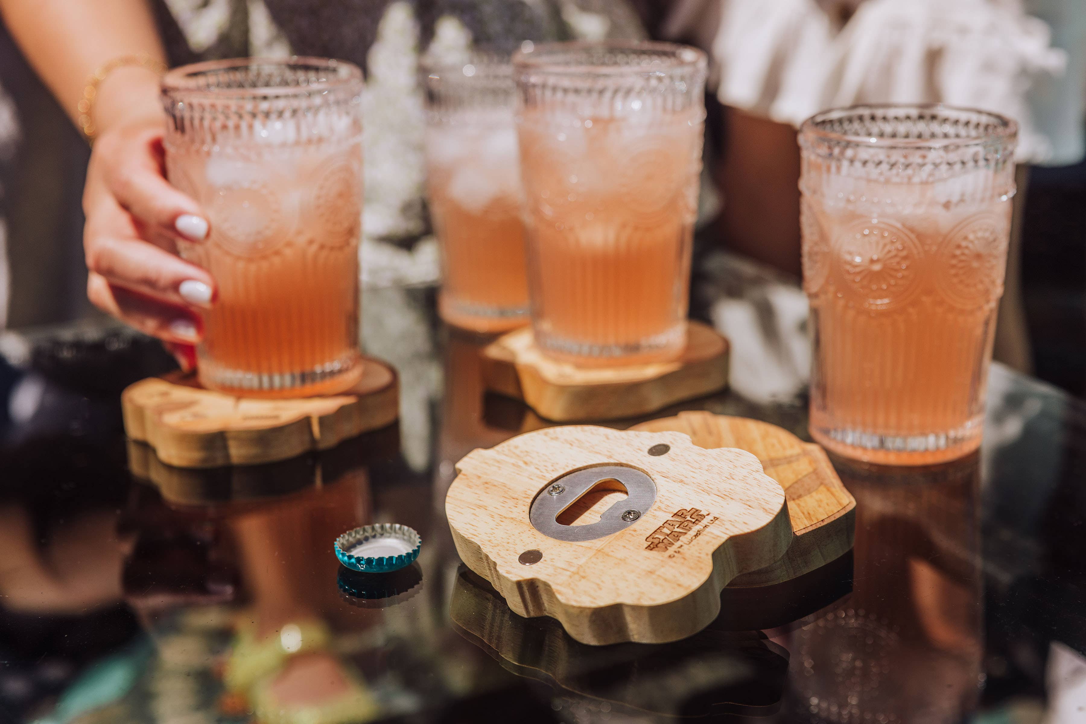 Parawood Star Wars Star Wars Coasters with Bottle Openers for wholesale on Faire2