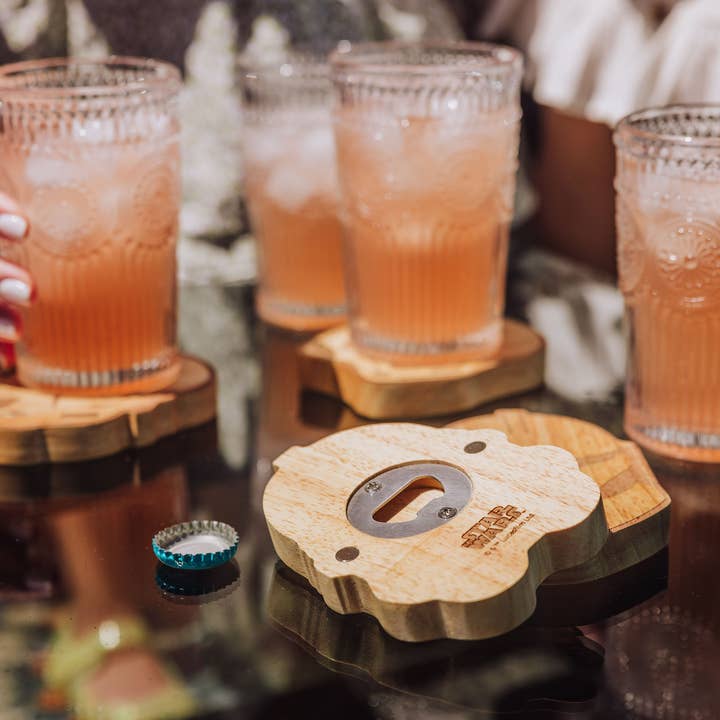 Parawood Star Wars Star Wars Coasters with Bottle Openers for wholesale on Faire2