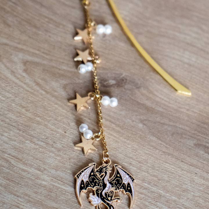 BookBijou - Wholesale Bookmark - Bookcharm "Fourth Wing"1