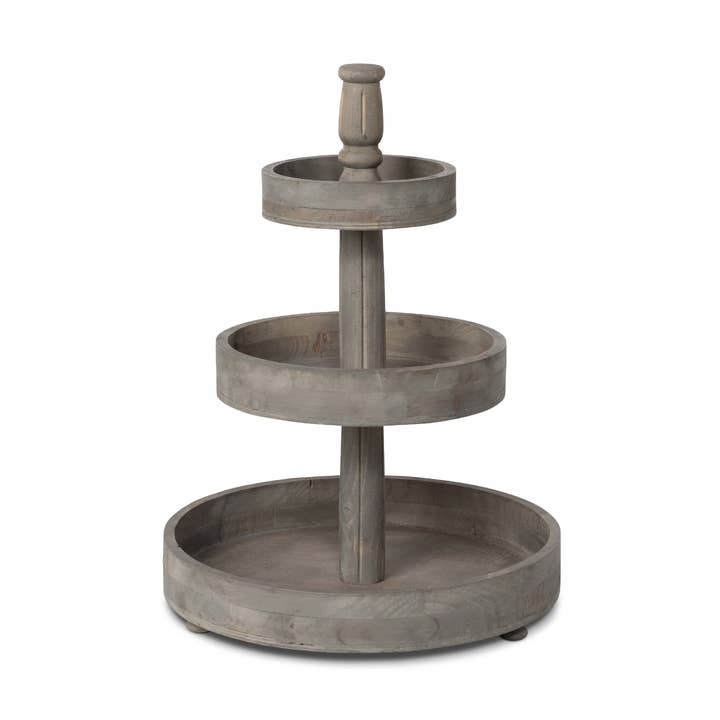 Promo Wooden 3-Tiered Plant Stand for wholesale by Park Hill Collection