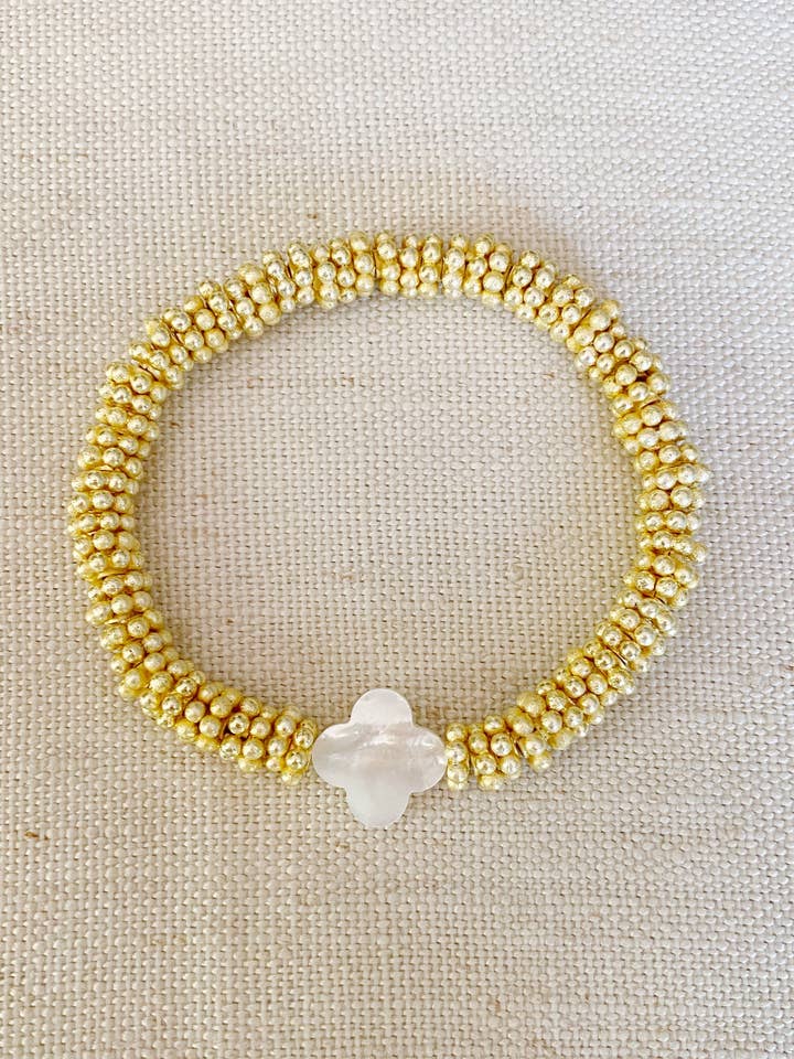 Bracciale Clover on Snake per la vendita all'ingrosso da parte di Summer Love Designs